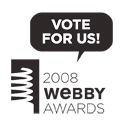 Vote for us at the 2008 Webby Awards