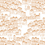 houses orange 