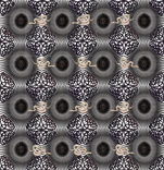 eye lense black snake