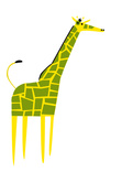 Chung Card Giraffe 