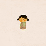 Girl in a Checked Dress