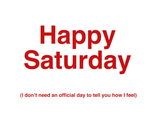 Saturday 2