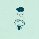 Boy and Raincloud