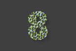 green numbers small 08