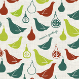 Partridge in a Pear Tree Pattern 2
