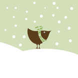 Bird in the Snow