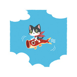 A Carp  Streamer With A Kitten