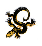 Lizard Orange