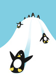 Penguin Surfing