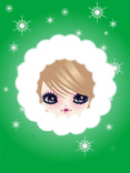 Xmas Girl Green