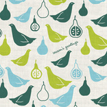Partridge in a Pear Tree Pattern 1