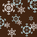 Snowflakes (blue & white)