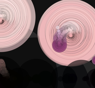 Quartz Pink, Clover with a touchOfSlateBlack