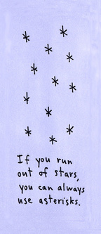 Asterisks