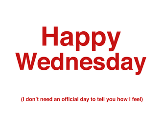 Wednesday 2