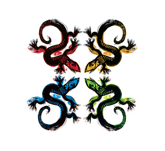 Lizard Square Dance