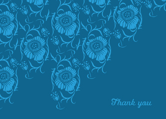 thankyou blue