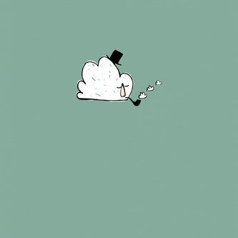 cloud with pipe