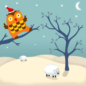 xmas owl