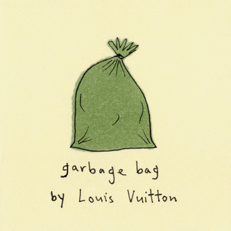 Vuitton Garbage Bag
