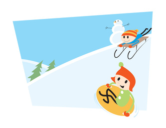 Tobogganing