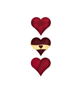 boudoir heart trio 