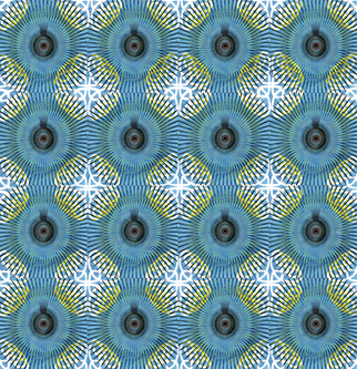 eye lense blue