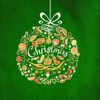 Inky Bauble Green
