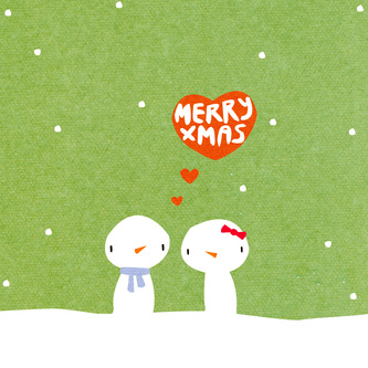 Snow Couple