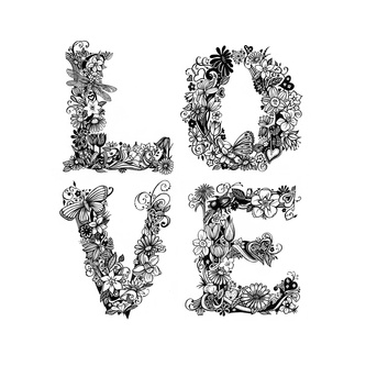 Inkymole LOVE BLK