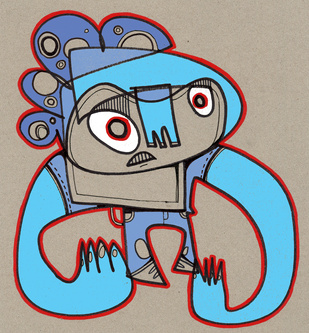 Blue Arms
