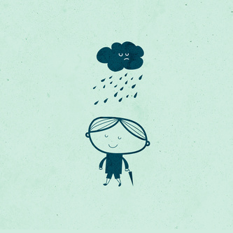 Boy and Raincloud