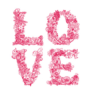 Inkymole LOVE PINK