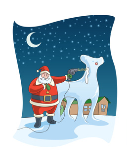 Frozen Rudolph