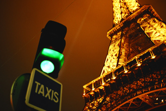 Effel Tower By Night