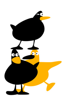 Chung Card Ducks 