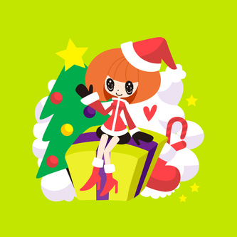 Cute Santa
