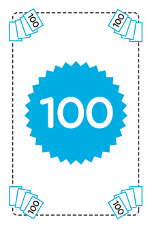blue 100