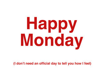 Monday 2