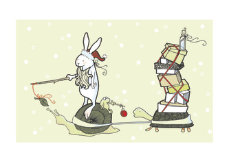 CHRISTMAS SNAIL 09