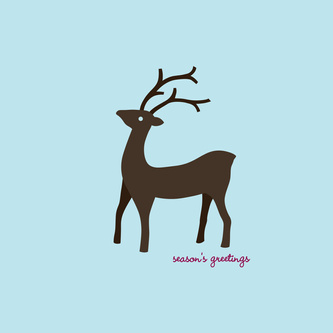 lone deer 1