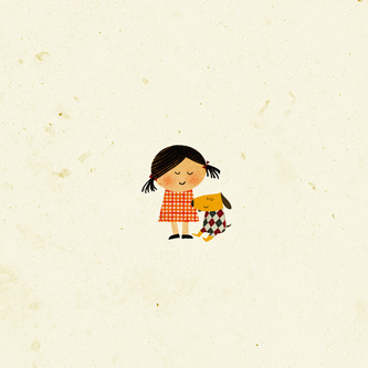 Girl and Dog