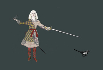 Girl with Sword