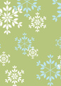 Snowflakes (blue & white)