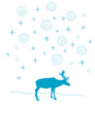  Blue Reindeer