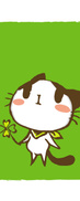Cat and Clover