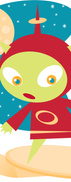 Alien Surfer Girl