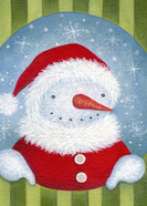 Santa Snowman