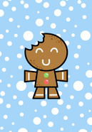 Xmas Gingerbread Man