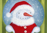 Santa Snowman
